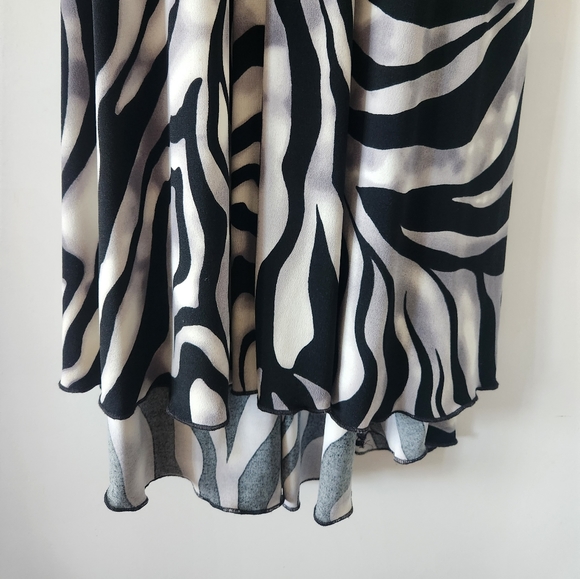 Zebra Print Tank Dress - Picture 6 of 12